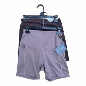 Danskin Women's 2 pack Bike Shorts set